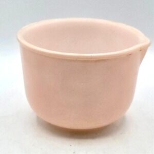 Vintage Pink Glasbake for Sunbeam Small Mixing Bowl with Pour Spout 20-CJ‎